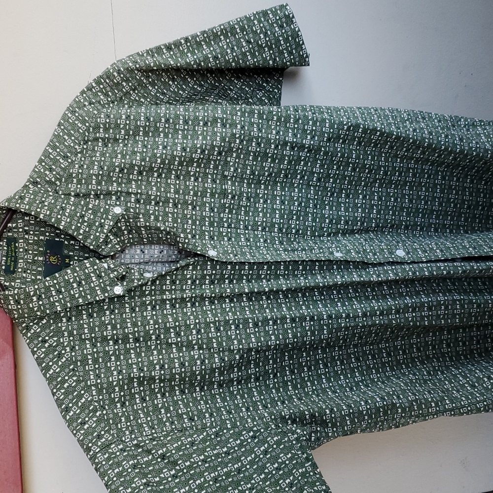 Men's 100% Cotton button down shirt
